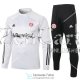 Sport Club Internacional Sudadera De Entrenamiento Light Grey + Pantalon 2020/2021