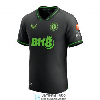 Camiseta Aston Villa Portero Black 2023/2024