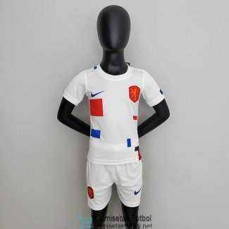 Camiseta Holanda Niños 2ª Equipación 2022/2023