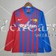 Camiseta Manga Larga Barcelona 1ª Equipación2021/2022