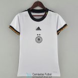 Camiseta Mujer Alemania White I 2022/2023