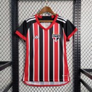 Camiseta Mujer Sao Paulo FC 2ª Equipación 2023/2024