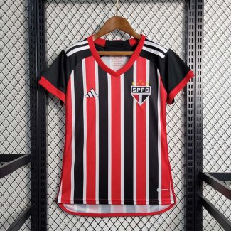 Camiseta Mujer Sao Paulo FC 2ª Equipación 2023/2024