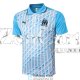 Camiseta Olympique Marseille Polo Blue White 2020/2021