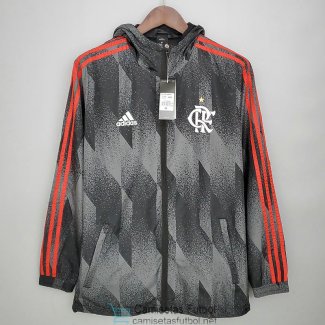 Flamengo Chaqueta Rompevientos Black Pattern 2021/2022