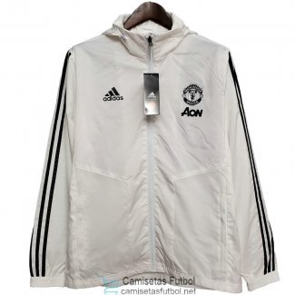 Manchester United Chaqueta Rompevientos White 2020/2021