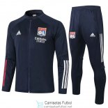 Olympique Lyonnais Chaqueta Navy + Pantalon 2020/2021