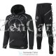 PSG x JORDAN Sudadera Capucha Black + Pantalon Black 2020/2021