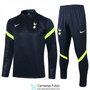 Tottenham Hotspur Sudadera De Entrenamiento Navy II + Pantalon Navy II 2021/2022