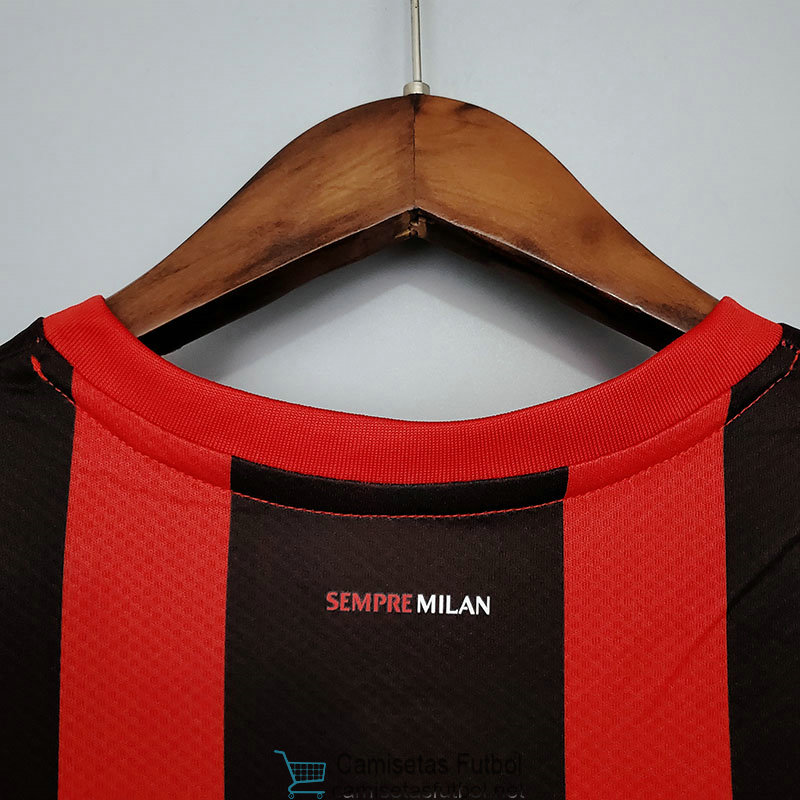 Camiseta AC Milan 1ª Equipación 2021/2022 l camisetas AC Milan baratas