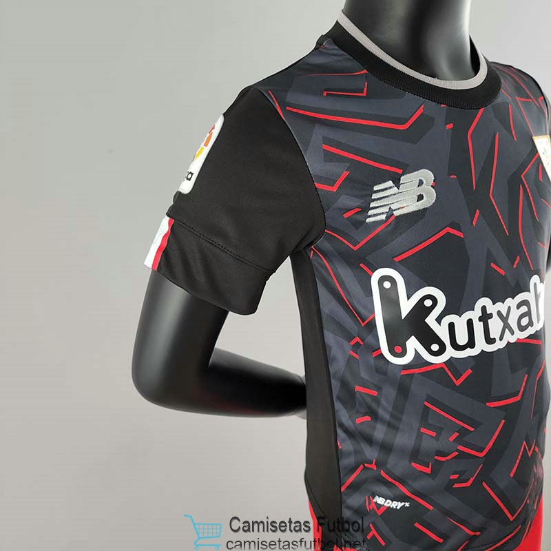 Camiseta Athletic Niños 2ª Equipación 2022/2023 camisetas Bilbao baratas