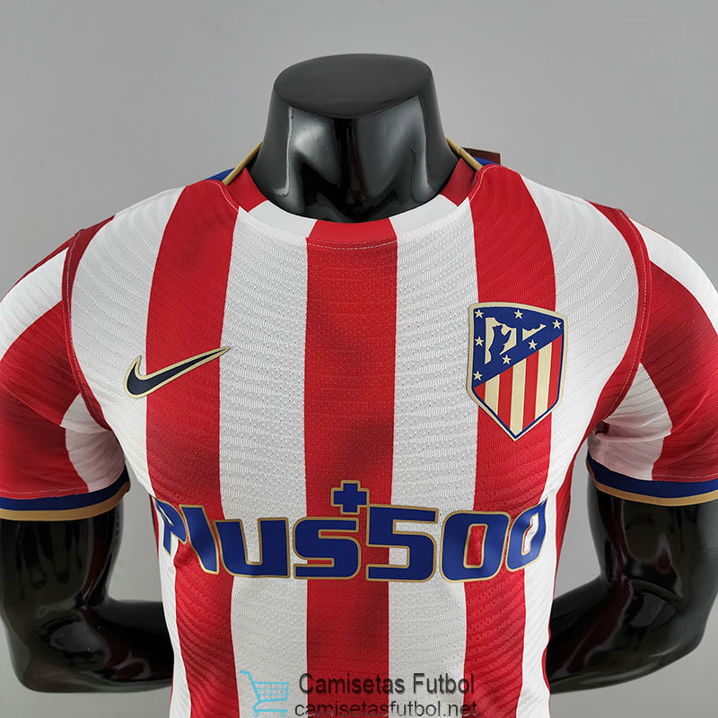 Camiseta Authentic Atletico De Madrid Classic Edition White I 2022/2023 l camisetas  Atletico De Madrid baratas