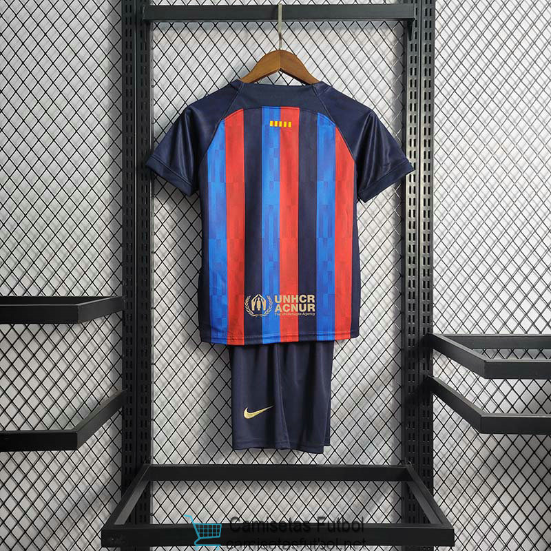 Camiseta Barcelona Niños 1ª Equipación 2022/2023 l camisetas Barcelona  baratas