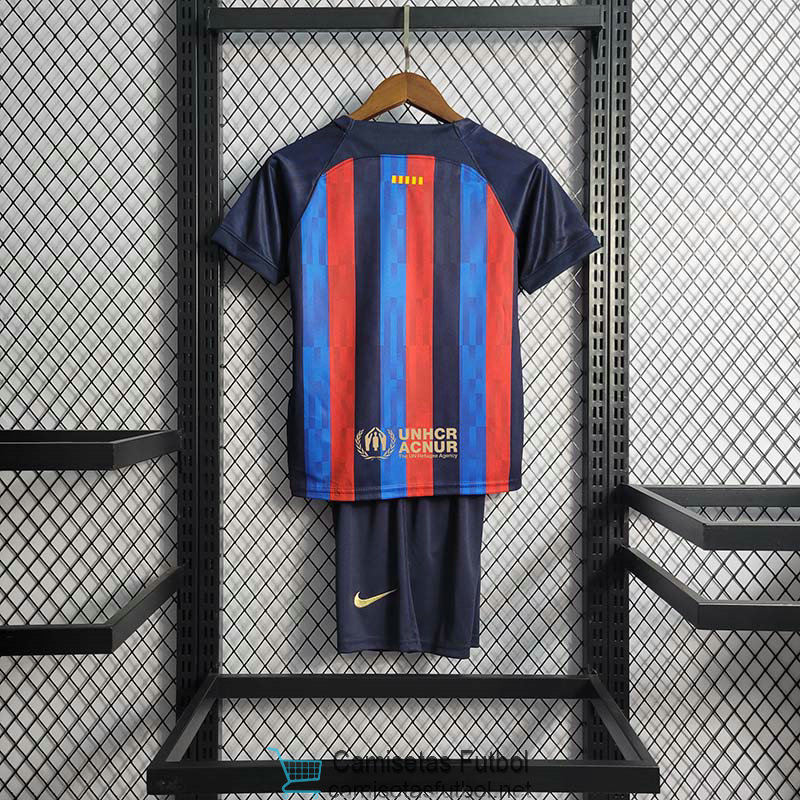 Camiseta Barcelona Niños 1ª Equipación 2022/2023 l camisetas