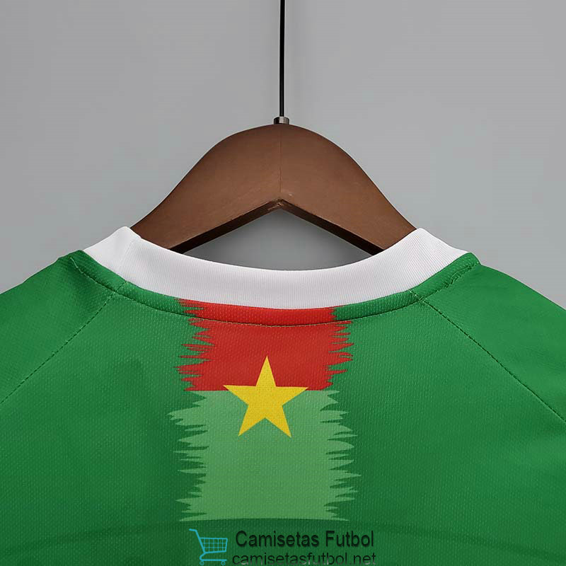 Camiseta Burkina Faso 1ª Equipación 2021/2022