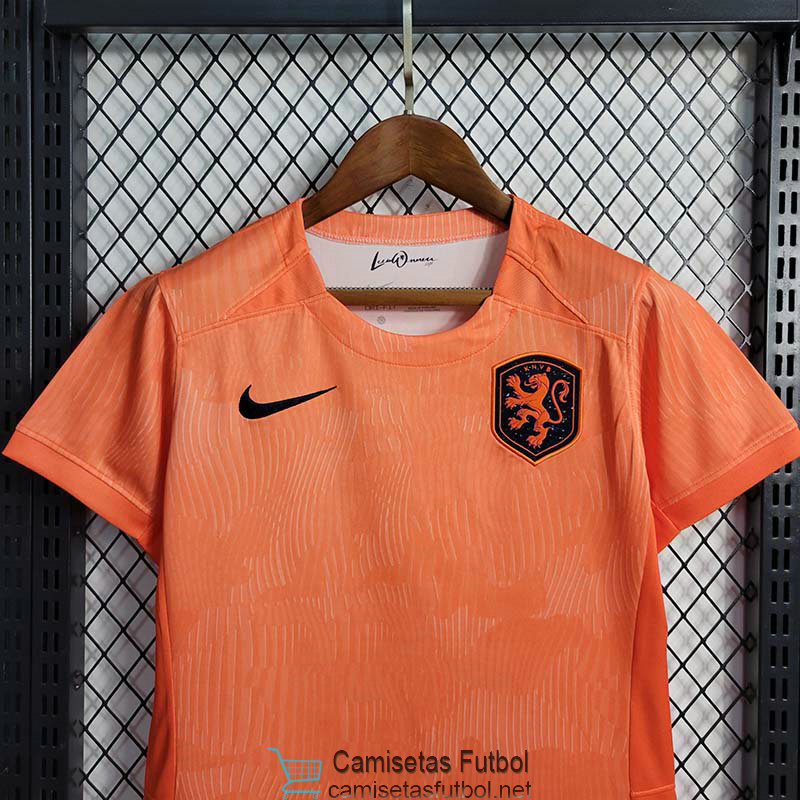 Camiseta Mujer Netherlands 1ª Equipación 2023/2024