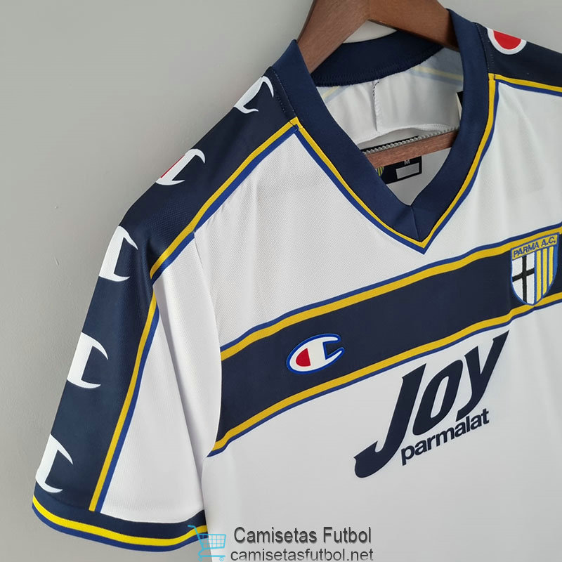 Camiseta Parma Calcio 1913 Retro 2ª Equipación 2001/2002