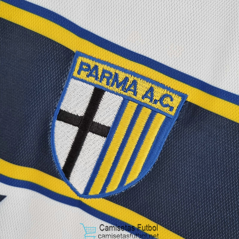 Camiseta Parma Calcio 1913 Retro 2ª Equipación 2001/2002