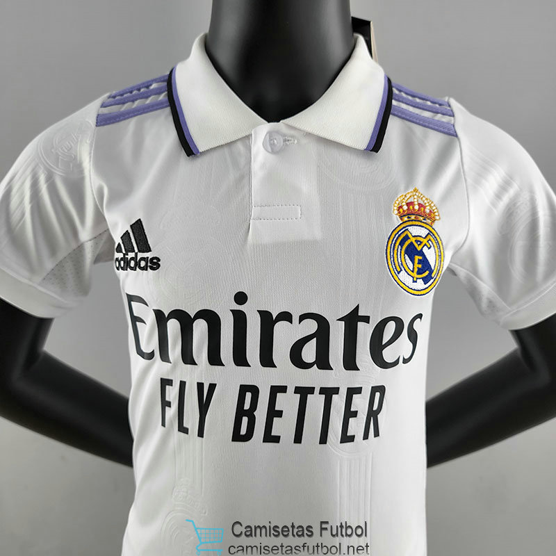 Real Niños 1ª Equipación l camisetas Real Madrid baratas