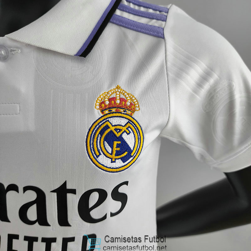 Real Niños 1ª Equipación l camisetas Real Madrid baratas