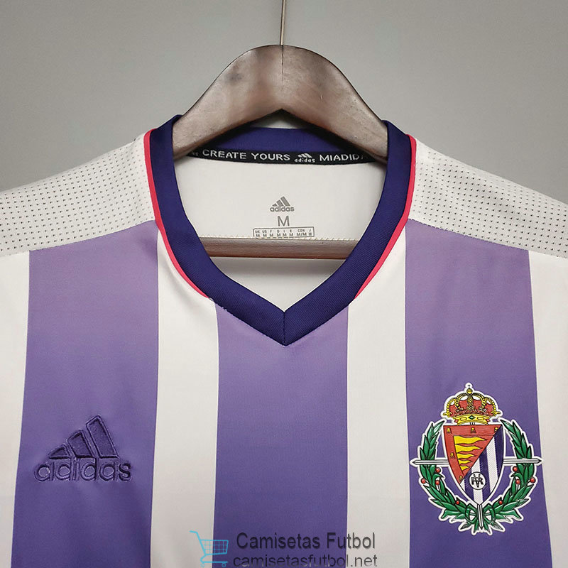 colonia Arte colateral Camiseta Real Valladolid 1ª Equipación 2020/2021 l camisetas Real Valladolid  baratas